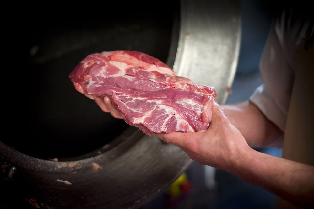 Fabrication de charcuterie Berni