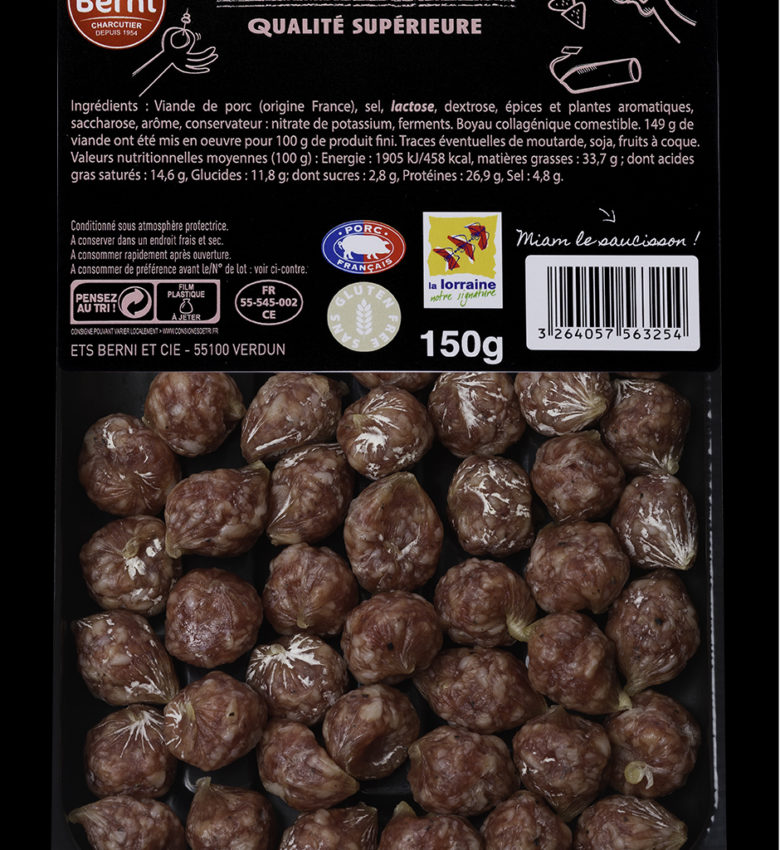 MINI-SAUCISSON-SEC-NATURE-150g