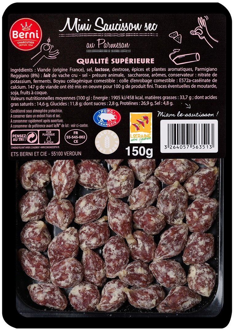 Saucisson sec de porc