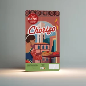 packshot Chorizo cular 70g Berni gamme écofines