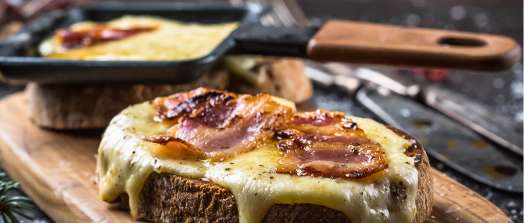 recette tartine fromage raclette bacon hiver berni