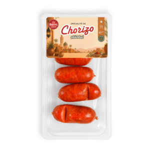 packshot chorizo à griller oriental - Berni